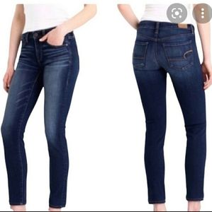 American Eagle skinny jeans. Super stretch size 8 short
